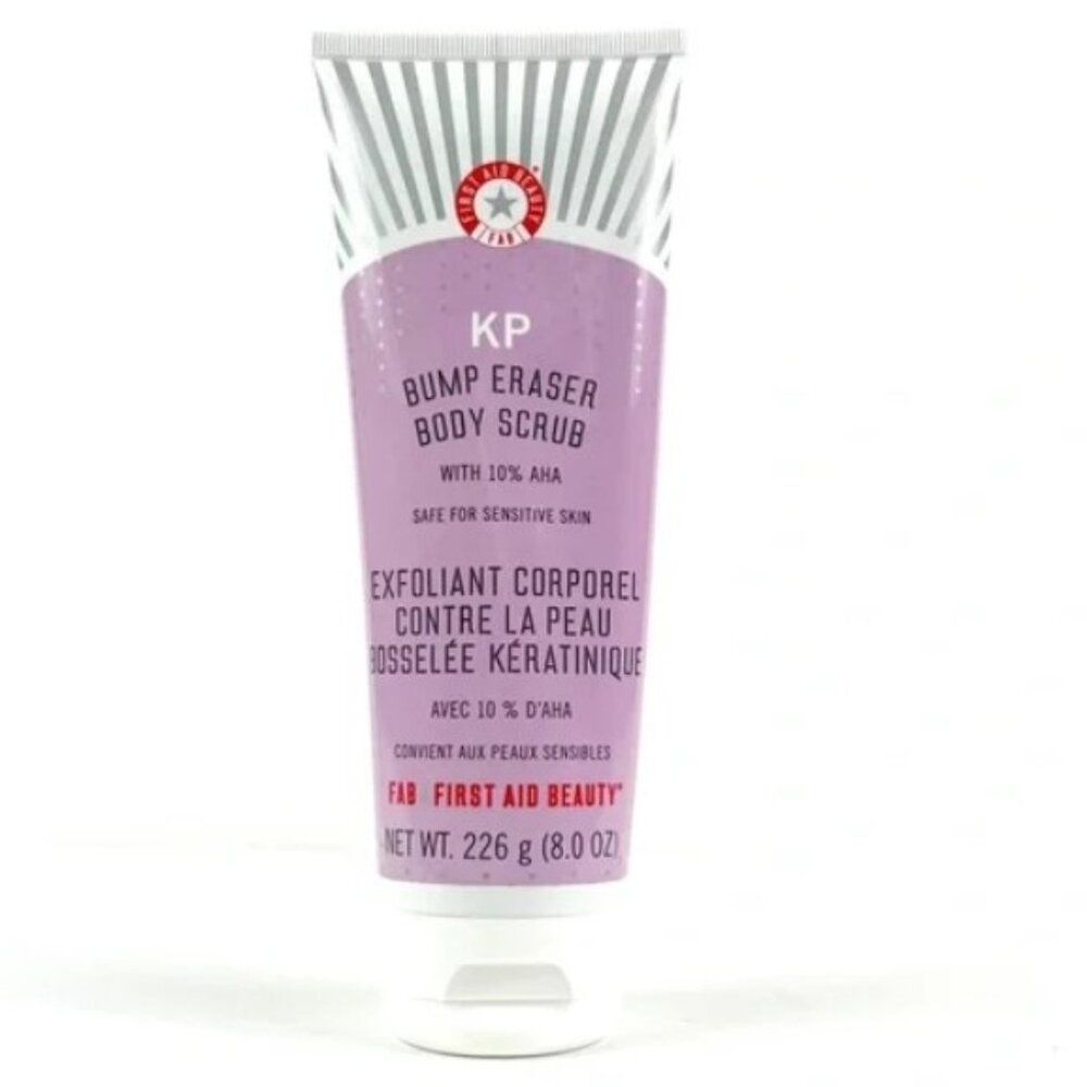 First Aid Beauty Bump Eraser Body Scrub with free gift
